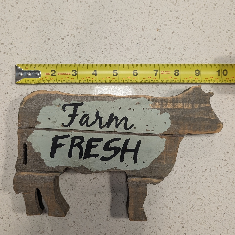 Farm Fresh Rustic Wall Decor